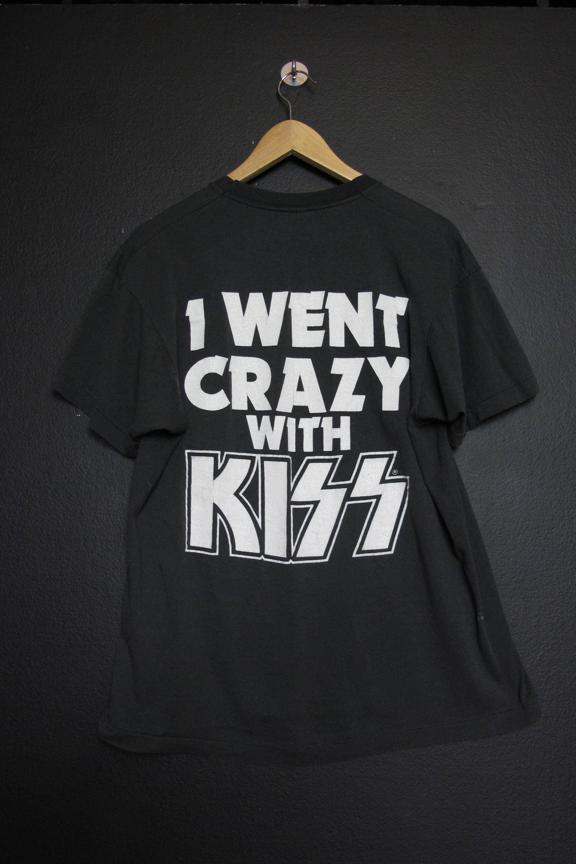 kiss crazy nights tour shirt