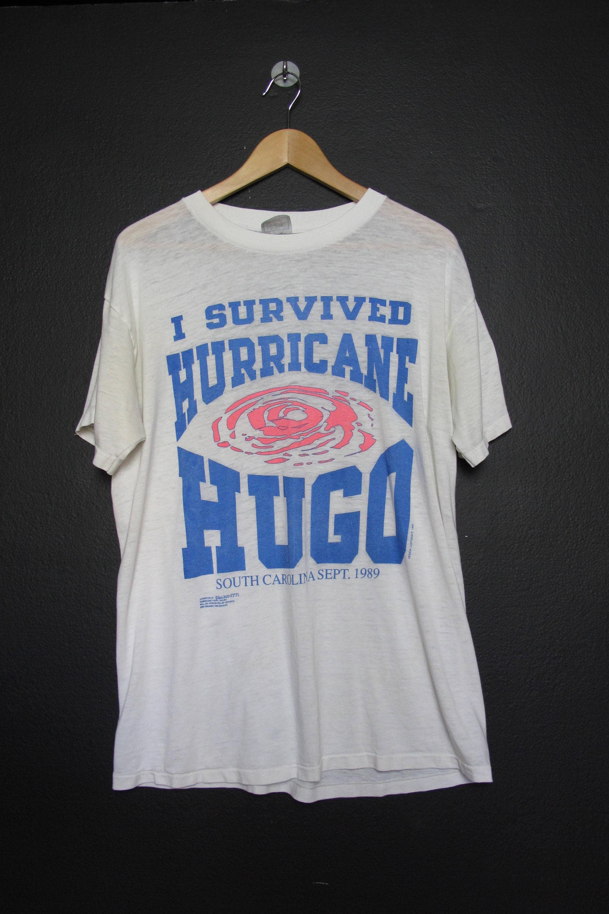 i survived hurricane hugo t shirt