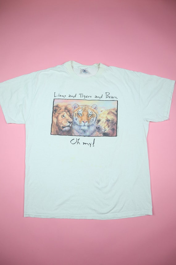 Lions and Tigers and Bears Oh My! animal 1990's Vi
