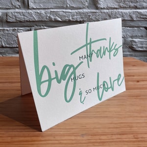 Carte de grand merci
