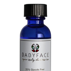 Babyface 35% Glycolic Acid Peel - Resurface Dull Skin, Brightening, Professional Results