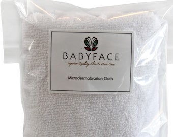 Microdermabrasion and Cleansing Cloth, Make-Up Remover, Exfoliating, Reusable, (15" X 15")