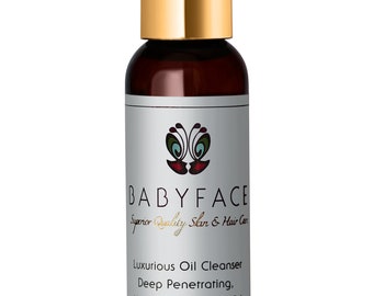 Babyface Deep Cleansing Oil, Therapy Oil, Dry, Mature, Acne Prone Skin, Peel/Scrub Pre-Treatment, 2.2 oz