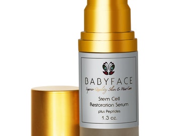 Babyface Stem Cell Serum Skin Regeneration Formula with Peptides
