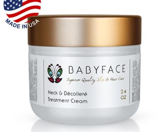 Babyface Neck Cream, Anti-aging, Smoothing, Decollete, 2.4 oz.