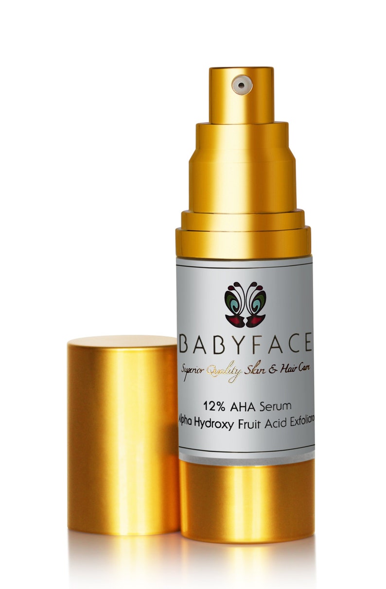 Babyface 12 AHA alpha hydroxy acide glycolique s rum Etsy Babyface 12 AHA alpha hydroxy acide glycolique s rum Etsy