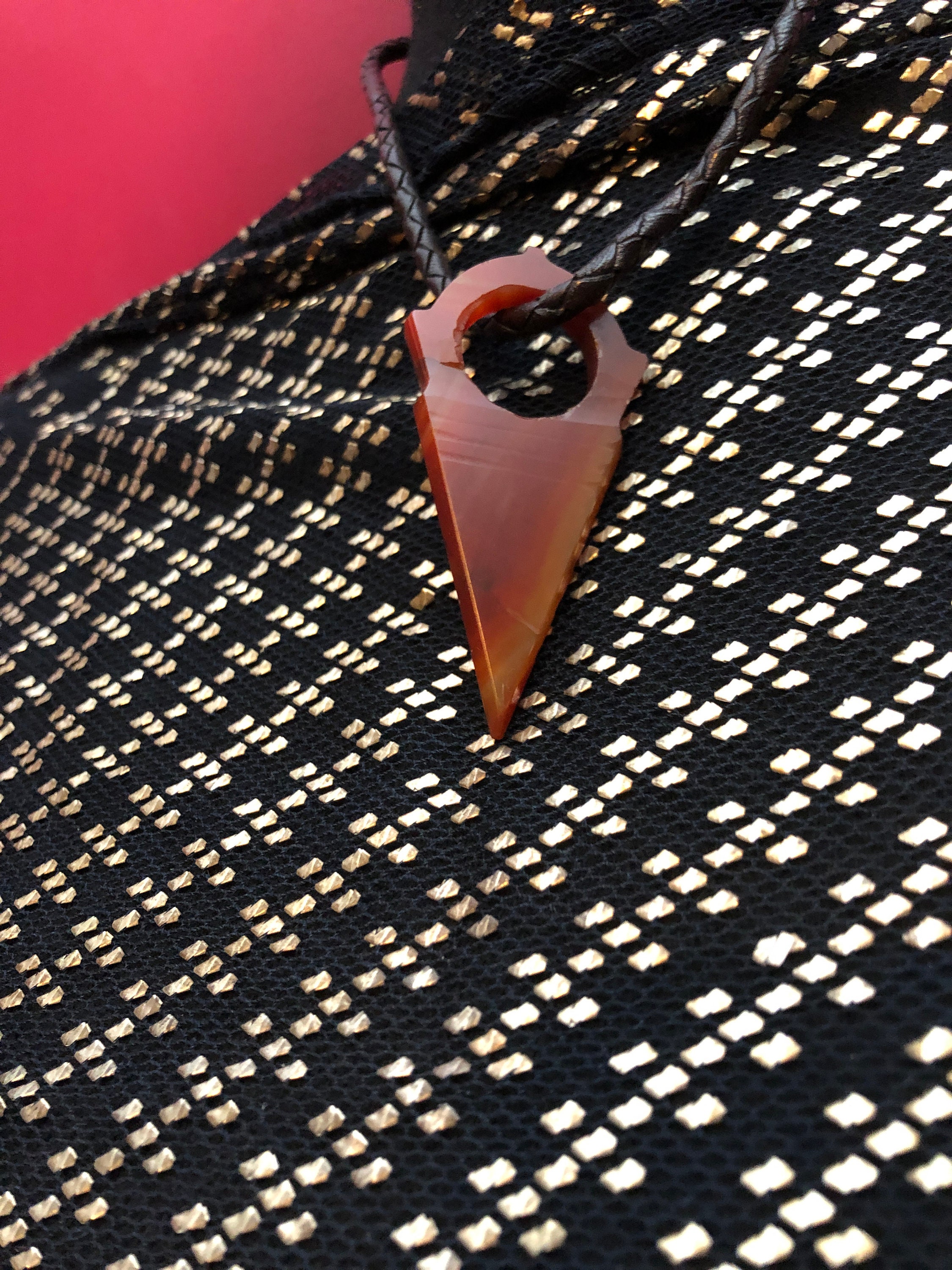 LARGE Carnelian Tanfouk Talhakimt Tuareg African Gorgeous! AMAZIGH 