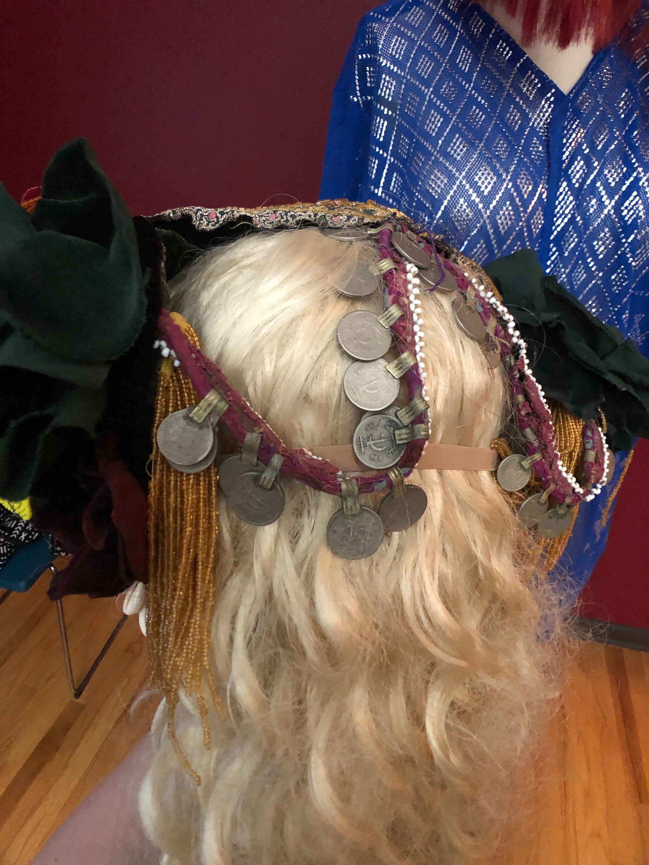 Amazing Headdress That HAS It ALL Bellydance Tribal - Etsy Canada