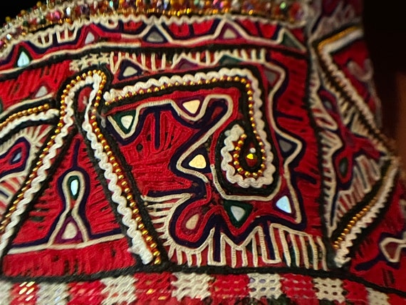 Extraordinary tribal Rabari vintage Banjara with … - image 3