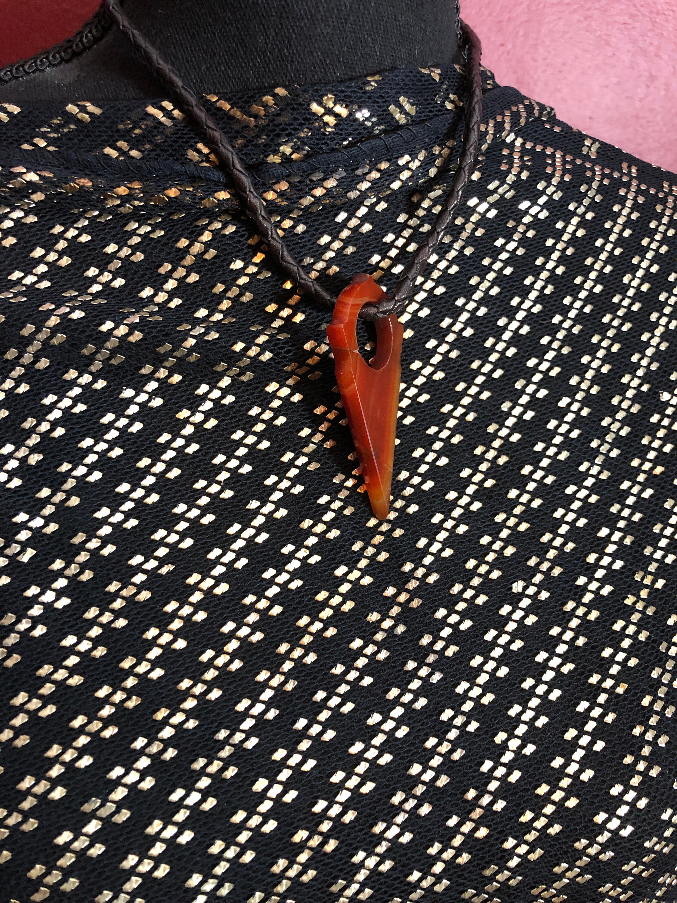 LARGE Carnelian Tanfouk Talhakimt Tuareg African Gorgeous! AMAZIGH 