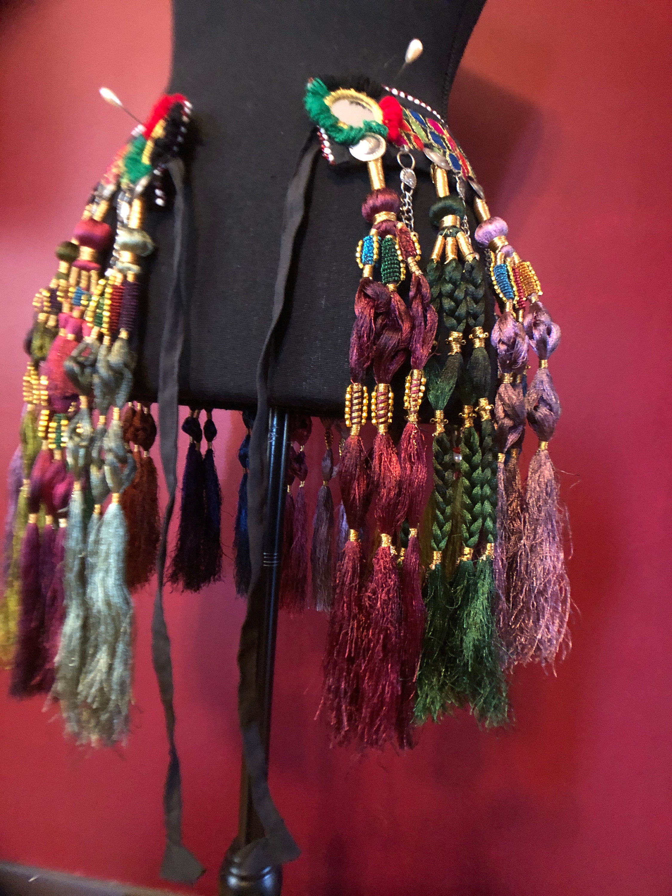 Belly Dance Hip Scarf Tribal ATS FCBD Style Fusion Dance