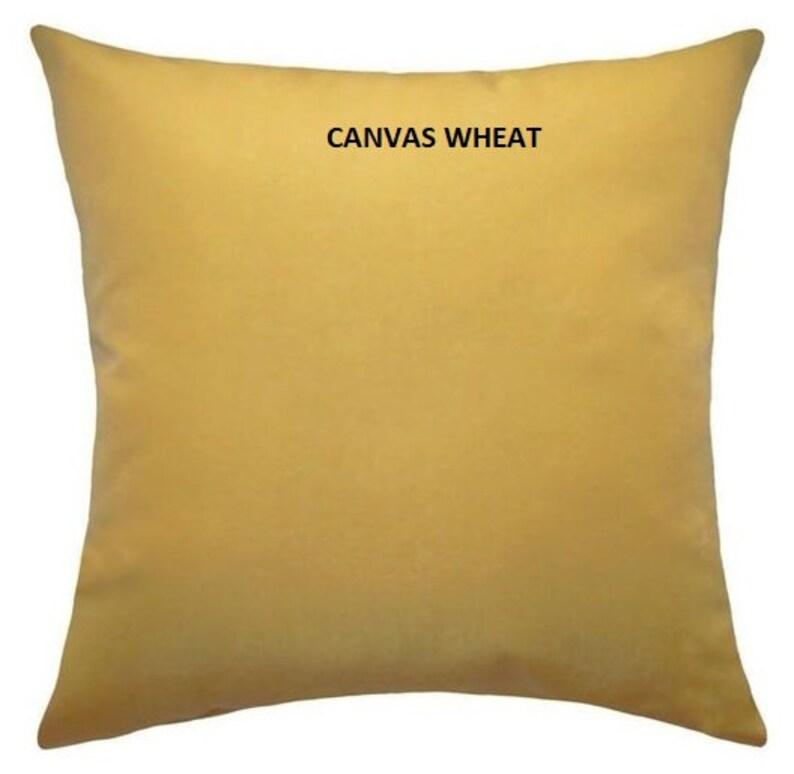 Sunbrella Pillows Dorsett Cherry Teak Baybrown Wheat Etsy