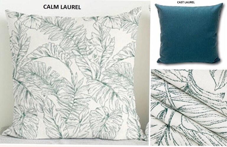 Sunbrella Pillows Calm Laurel and Cast Laurel Etsy UK