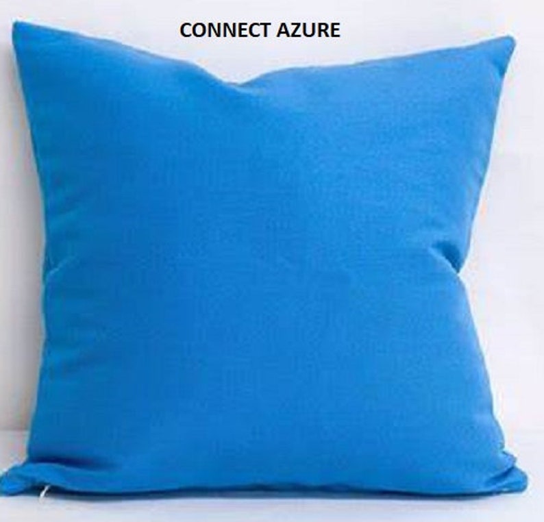 Sunbrella Pillows Connect Cosmic Spotlight Azure Canvas Etsy