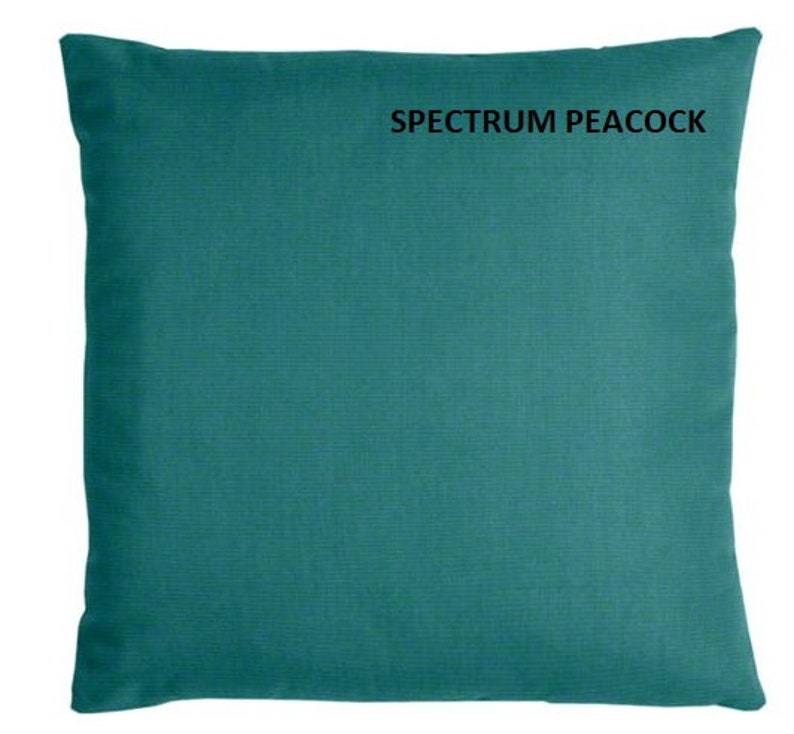 Sunbrella Pillows Astoria Lagoon Canvas Gingko Spectrum Etsy