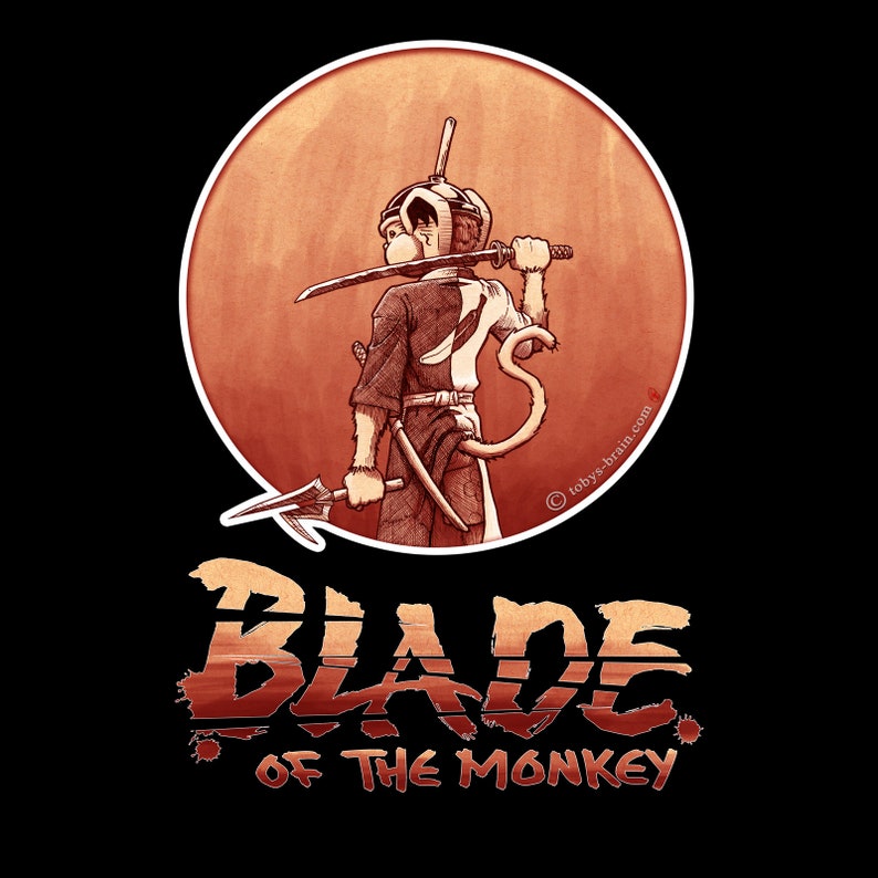 Blade of the Monkey Unisex T-Shirt image 1