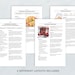 Half Letter Recipe Template, Editable Recipe Pages, Kitchen Mini Binder ...