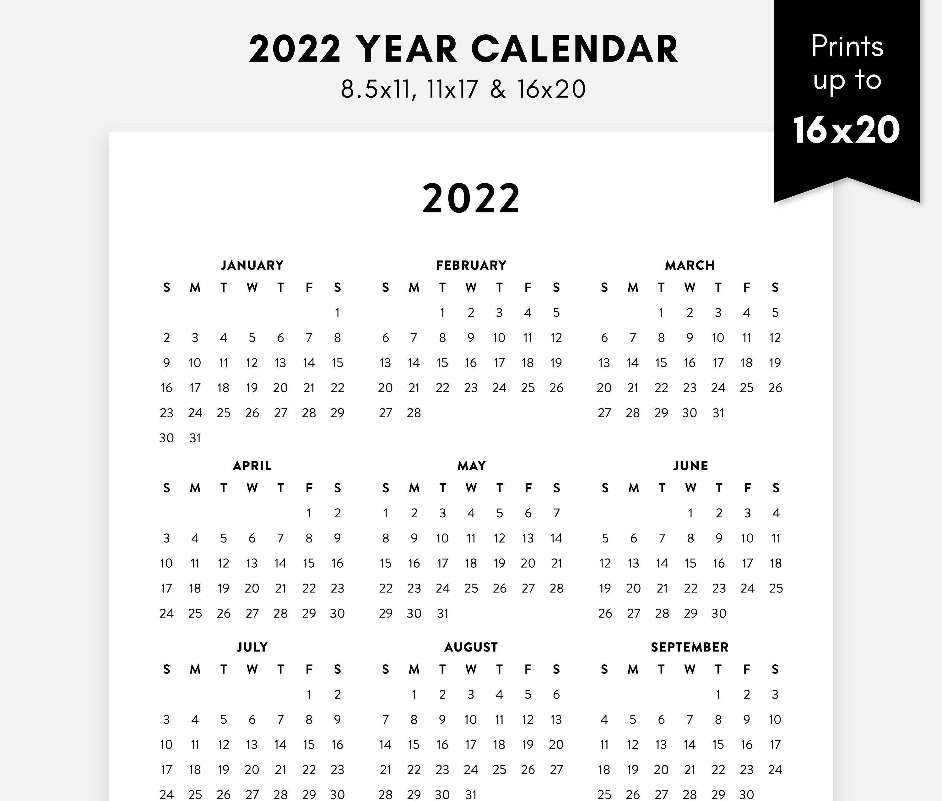 20222023 Academic Year Calendar Academic Year Wall Chart 20222023