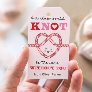 Notre classe ne serait pas la même sans vous, jolie carte imprimable pour la classe de la Saint-Valentin, Saint-Valentin d'un ami, étiquette de la Saint-Valentin à l'école, coeur