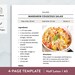 Half Letter Recipe Template Editable Recipe Pages Kitchen - Etsy Canada
