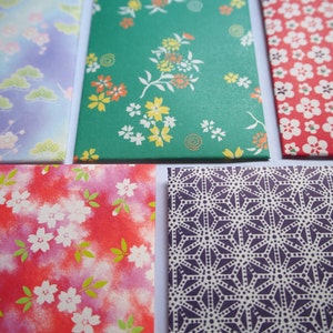 Origami print money envelopes