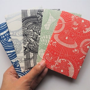 Japanese swirls and flourishes money envelopes--set of 5 in jumbo or wide size