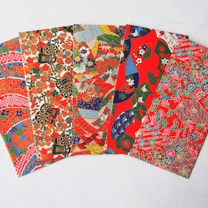 Jumbo rote Premium Origami Geldumschläge für das chinesische Neujahr - 5er Set