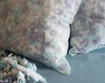 Pillow Insert With Memory Foam Fill 20 X 20 Etsy