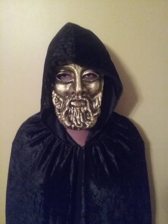 Greek God Zeus Mask. Renaissance Faire, Masquerade Party