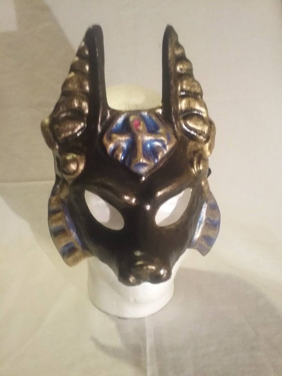 Anubis Mask Egyptian God Mask. Etsy