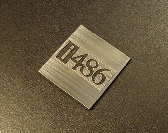 Intel 486 DX Label / Logo / Sticker / Badge 25 X 25 Mm 285b | Etsy