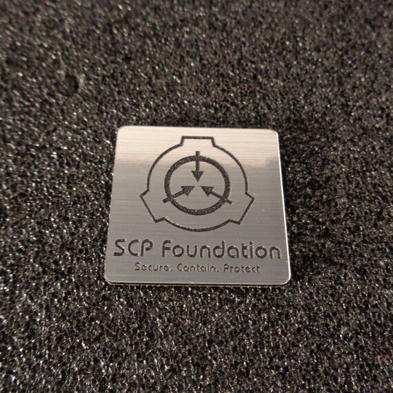 SCP Logo Blue Sticker – The SCP Store