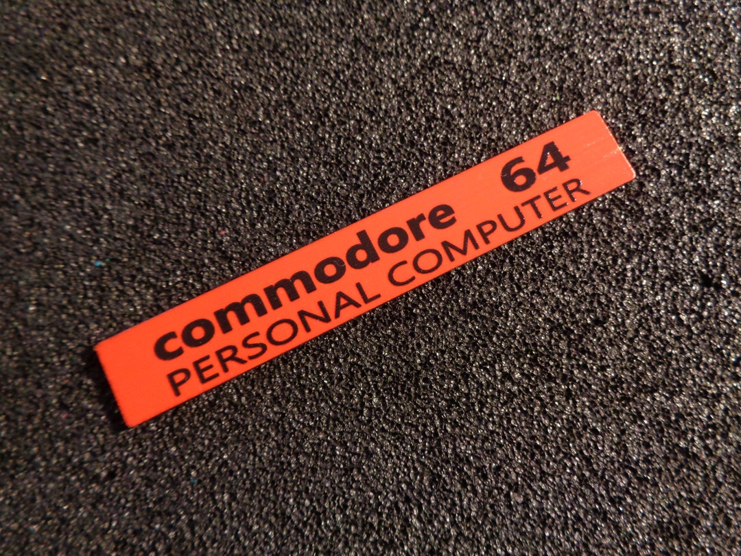 Commodore 64 Sticker Commodore 64 Case Label / Sticker / Badge ...