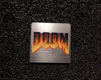 Doom Retro PC Case Logo Label Decal Sticker Badge [478]