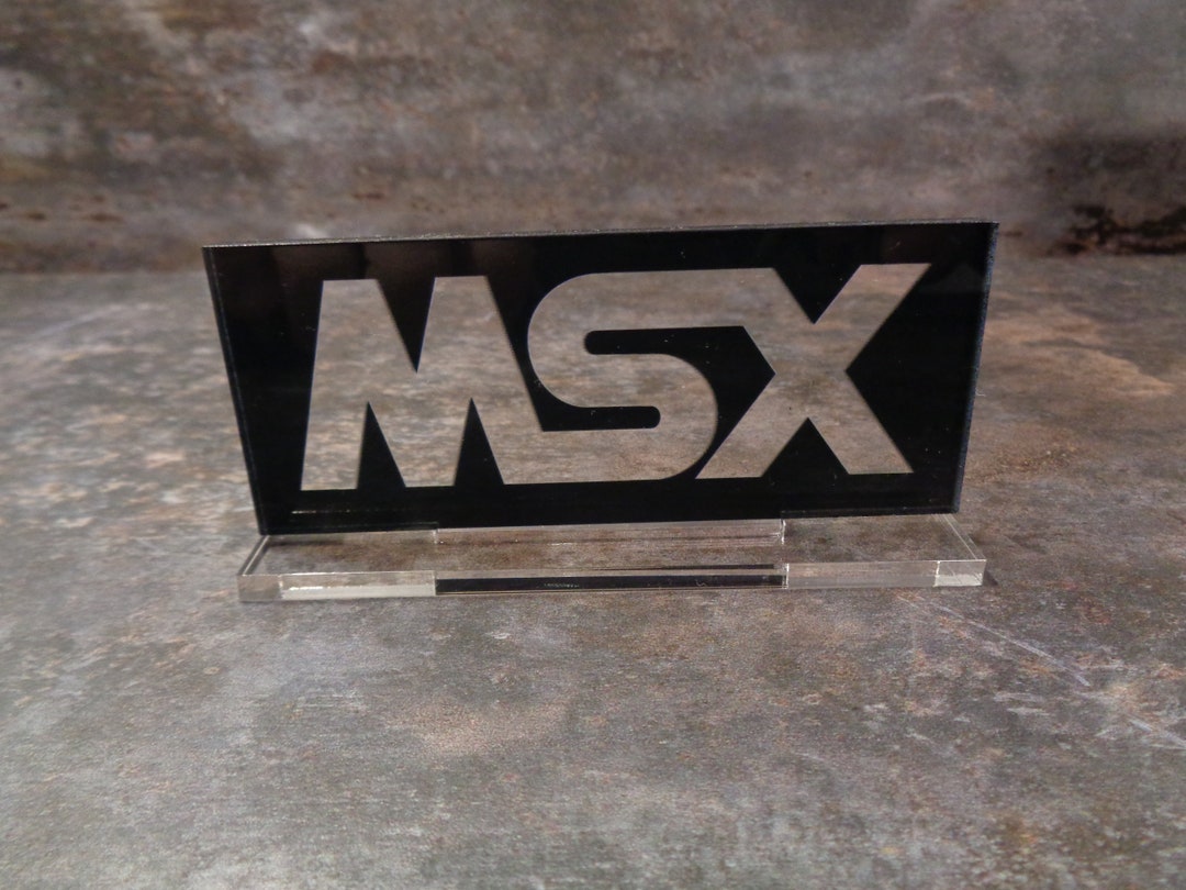 MSX PC Display Stand Statue Etsy