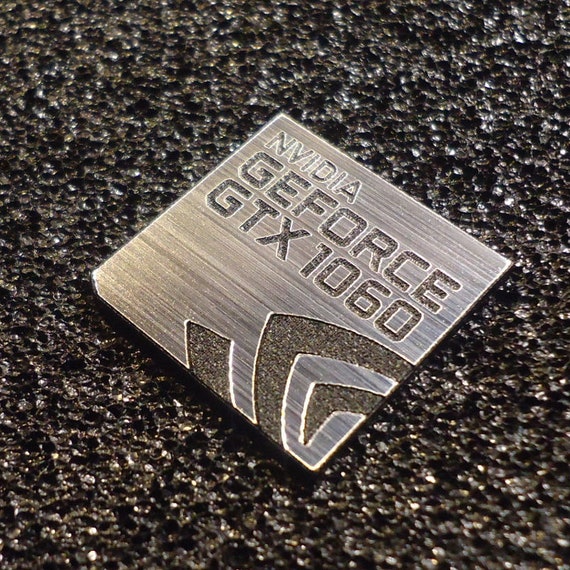 Nvidia GEFORCE GTX 1060 PC Logo Label Decal Case Sticker - Etsy