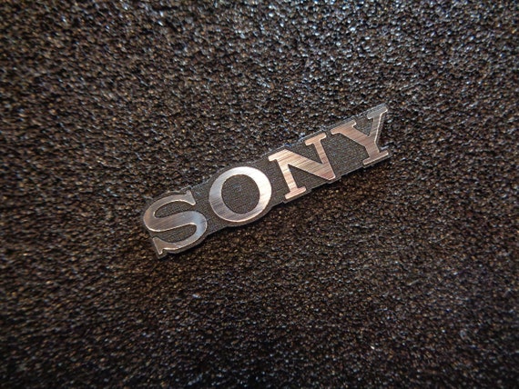 Sony Logo Emblem Badge adhesive 45 x 10 mm 061f - Etsy 日本