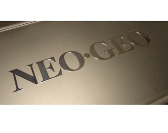 SNK NEO GEO Label / Aufkleber / Sticker / Badge / Logo 128 x 22mm [181]