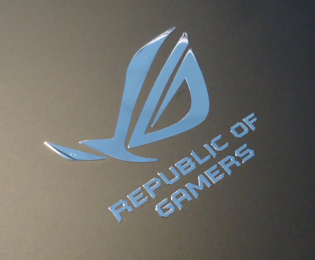 Buy Asus REPUBLIC OF GAMERS Label / Aufkleber / Sticker / Logo 50mm X ...