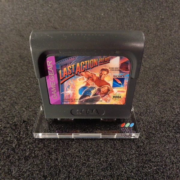 Game Gear Cartridge Holder Etsy