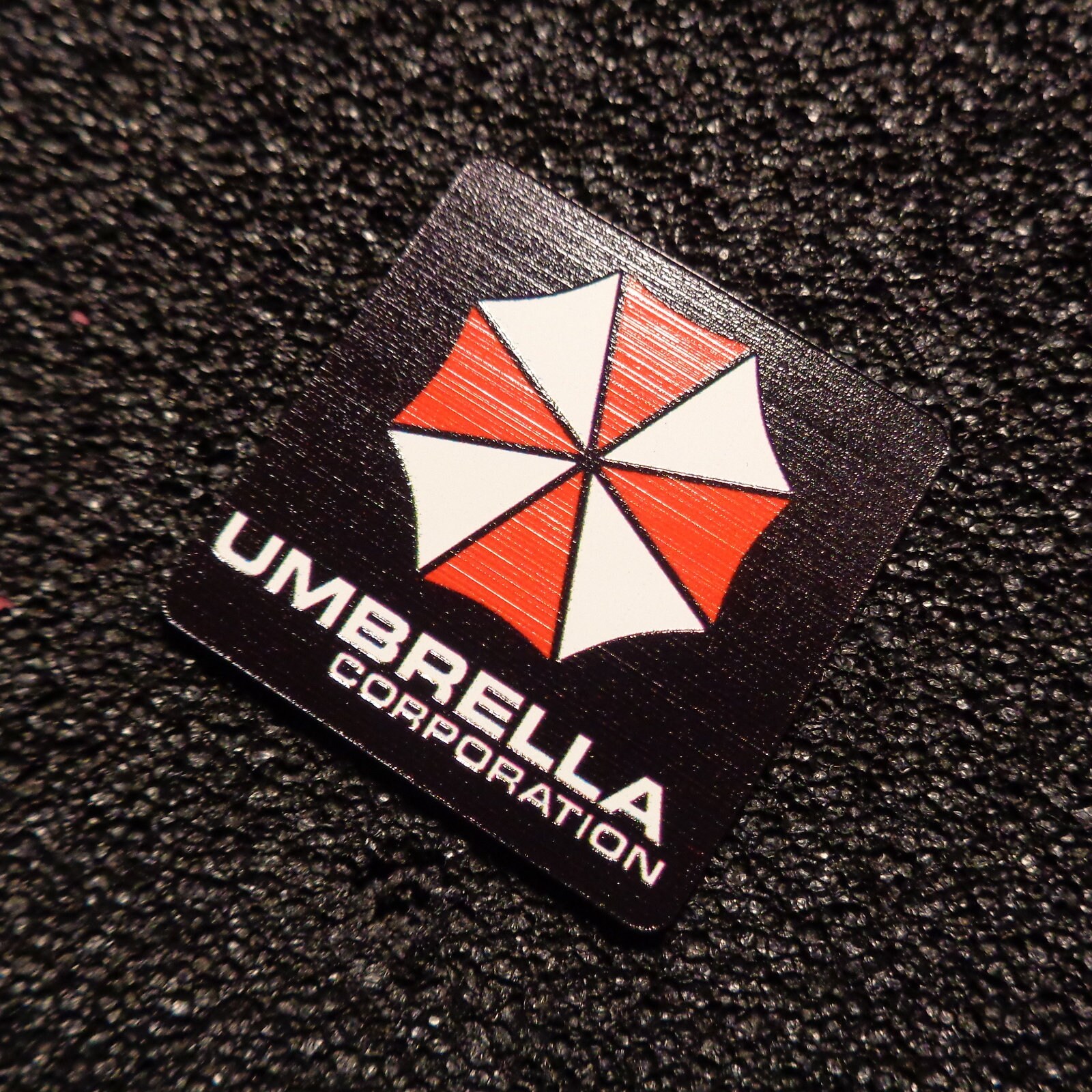 Umbrella Corporation Logo Label Decal Case Sticker Badge 467e 