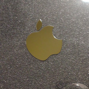 Metallic Apple Sticker