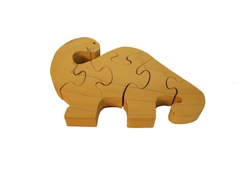 Brontosaurus Wood Puzzle
