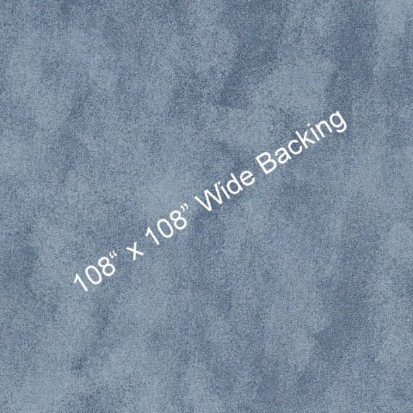 Wide Quilt Backing, Dark Gray Blender, 3 Yard Piece, 108 x 108, 100% Cotton, CD-16826-003