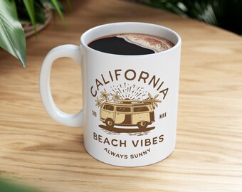 California Beach Wagon mug