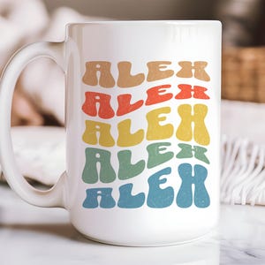 Personalized Mug, Custom Name Mug, Name Coffee Mug, Mug Personalization,  Gift For Friends, Gift For Coworker, Gift For Him, Teacher&#39;s Gift