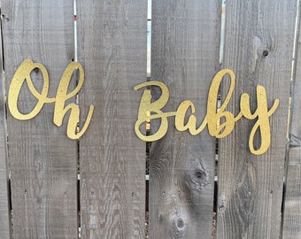etsy oh baby sign