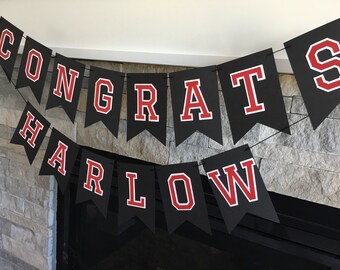 graduation banner etsy