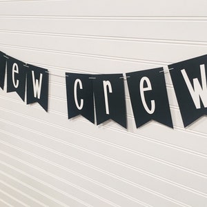 Regular Custom Pennant Cardstock Name Banner Choose your Saying Banner Custom Name Banner Bridal Shower Banner Party Banner image 8