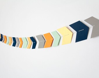 Chevron Arrow Garland in Custom Colors